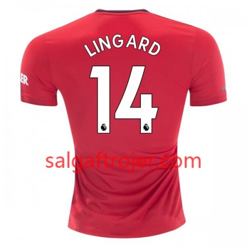 Manchester United Fodboldtrøjer Jesse Lingard 14 Hjemmebanesæt 2019/20 Kort ærmer Manchester United Fodboldtrøjer Jesse Lingard 14 Hjemmebanesæt 2019/20 Kort ærmer